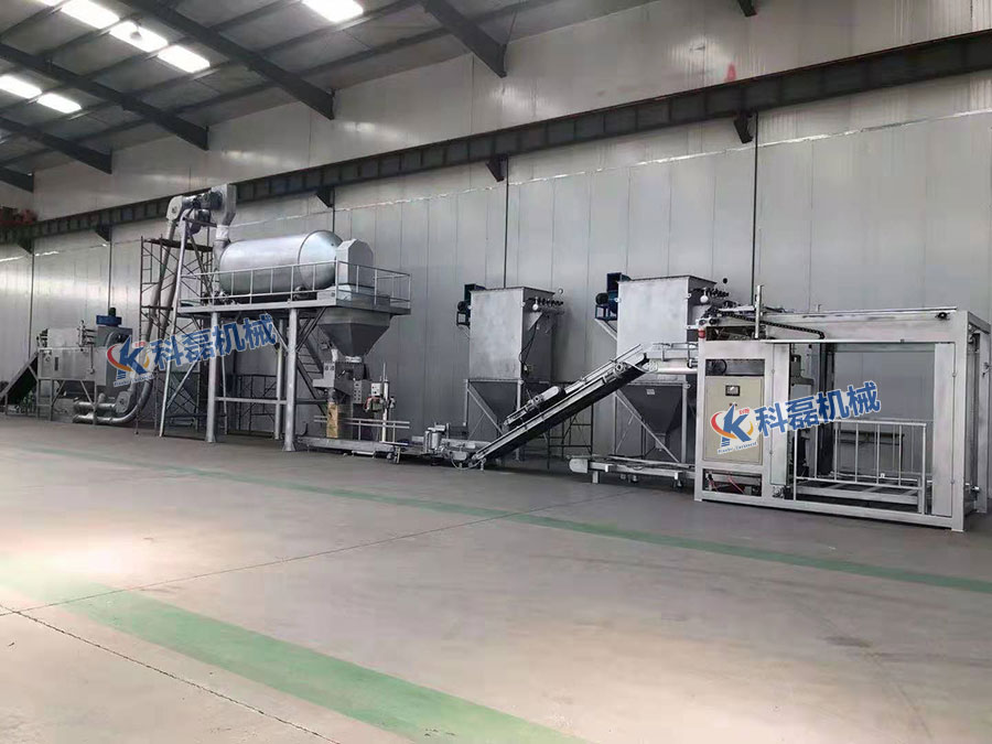 科磊拆包輸送包裝碼垛生產線客戶現場實拍 第1張